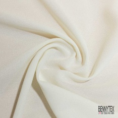 Crêpe de Chine 9 Mommes uni saumon