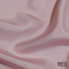 Pongé de soie uni framboise