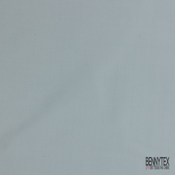 Triple organza de soie sauvage chiné gris acier blanc naturel