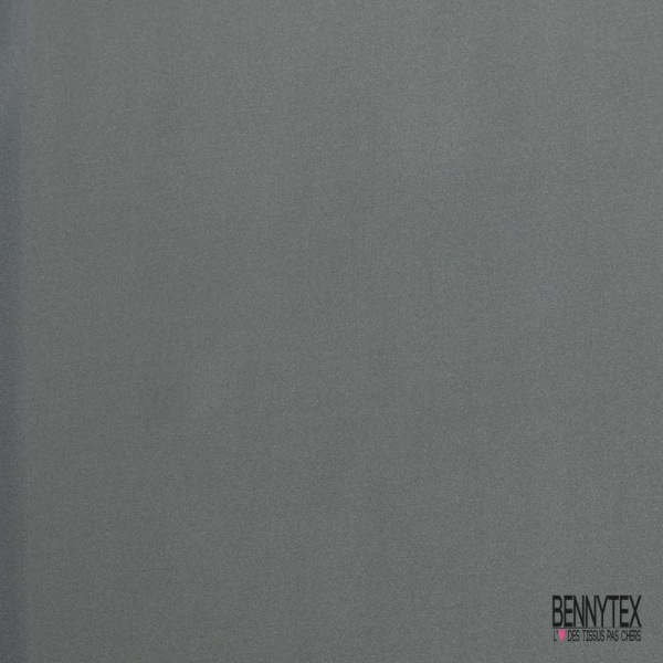 Twill de soie uni blanc discret