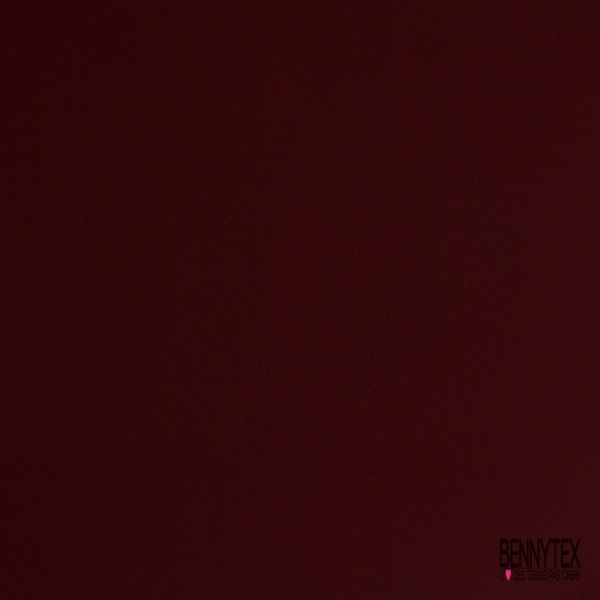 Crêpe de soie uni lie de vin