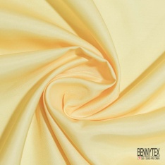 Twill coton soie uni bleu nuit