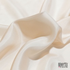 Pongé de soie uni crépuscule violet