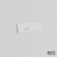 Mousseline de soie élasthanne uni menthe à l'eau petite laize