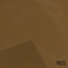 Pongé organza de soie uni blanc naturel