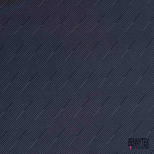 Twill de soie viscose uni beige français