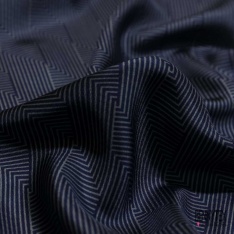 Twill de soie viscose uni beige français