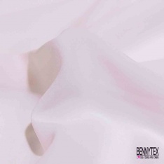 Mousseline de soie crêpon brume de pré