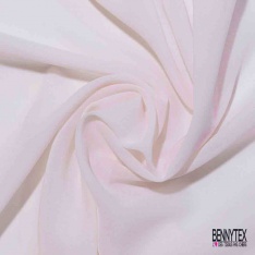 Mousseline de soie crêpon brume de pré