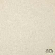 Coupon 3m Toile coton élasthanne uni blanc cassé