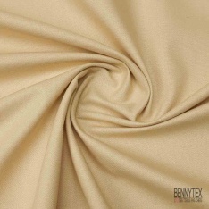 Coupon 3m Toile coton épaisse vanille