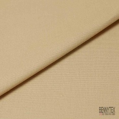 Coupon 3m Toile coton épaisse vanille