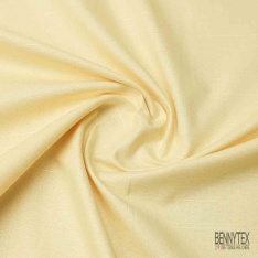 Coupon 3m Toile coton fine albâtre