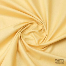 Coupon 3m Toile coton moyenne huile d'amande