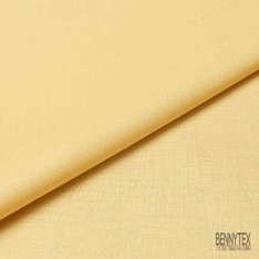 Coupon 3m Toile coton moyenne huile d'amande