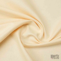 Coupon 3m Toile coton moyenne huile d'amande