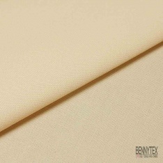 Coupon 3m Toile coton moyenne huile d'amande