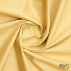 Coupon 3m Toile coton moyenne huile d'amande pastel