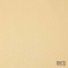 Coupon 3m Toile coton épaisse jaune chamois