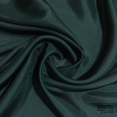 Pongé de soie uni anthracite