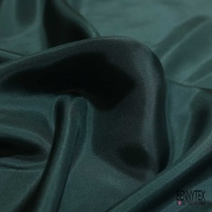 Pongé de soie uni anthracite