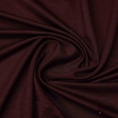 Molleton gratté fin bordeaux