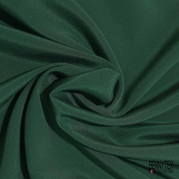 Crêpe de Chine 14 mommes uni sapin