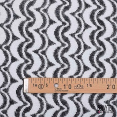 Jersey tricot gratté laine tartan lie de vin éclipse totale fond blanc optique