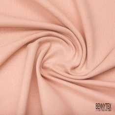 Molleton gratté fin bordeaux