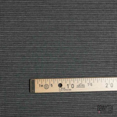 Jersey milano imprimé triangle noir gris anthracite chiné