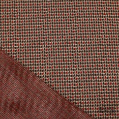 Jersey milano imprimé géométrique noir gris moyen