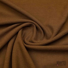 Maille jersey milano polyamide viscose élasthanne terreau