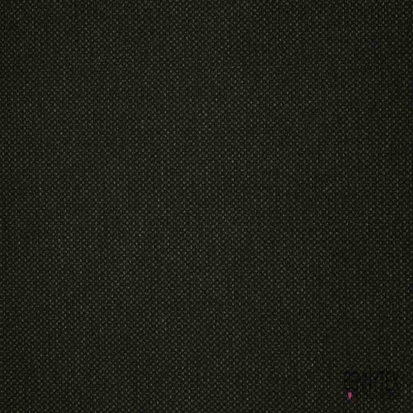 Jersey milano imprimé fantaisie point gris clair fond noir