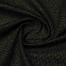 Jersey milano imprimé point gris fond marine