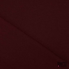 Molleton gratté fin bordeaux