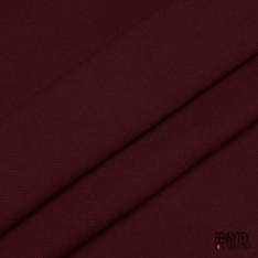 Molleton gratté fin bordeaux