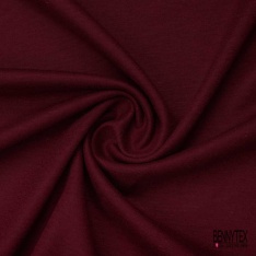 Jersey de laine viscose uni crème