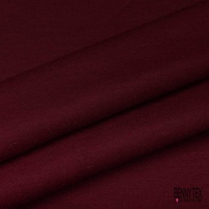 Jersey de laine viscose uni crème