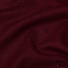 Jersey de laine viscose uni crème