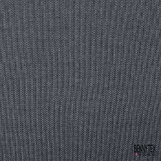 Jersey milano chiné charbon gris clair