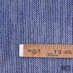 Jersey tricot lache rayon coton chiné marine bleu nuit ciel