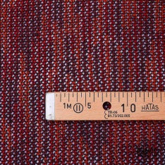 Laine tricot fantaisie ton chaud motif abstrait