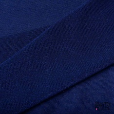 Jersey viscose lurex marine fond bleu nuit