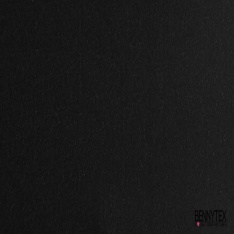 Crêpe georgette de soie uni noir petite laize