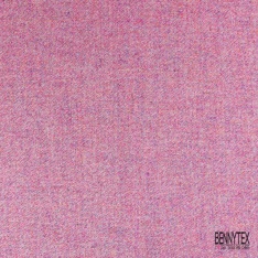 Twill de cachemire laine moyen uni blanc naturel