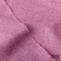 Twill de cachemire laine moyen uni blanc naturel