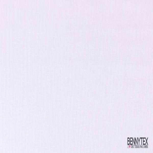 Popeline coton élasthanne digital marinière nuit jaune blanc cassé verticale