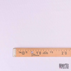 Popeline coton élasthanne digital marinière nuit jaune blanc cassé verticale