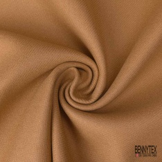 Sergé de laine fin fluide vert sapin