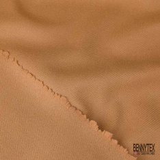 Sergé de laine fin fluide vert sapin